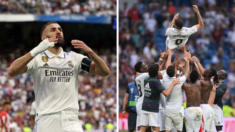 Karim Benzema has bid farewell to Real Madrid after 14 years (Image: Tabitha Anghel/Anadolu Agency via Getty Images)