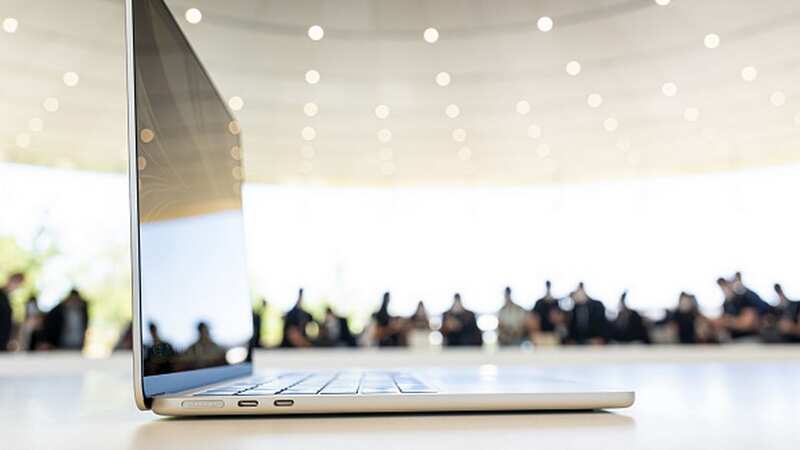 The MacBook Air M2 launched at the same event this time last year, now it can be bought for £130 cheaper as Apple are set to launch 2023 event (Image: David Paul Morris/Bloomberg via Getty Images)