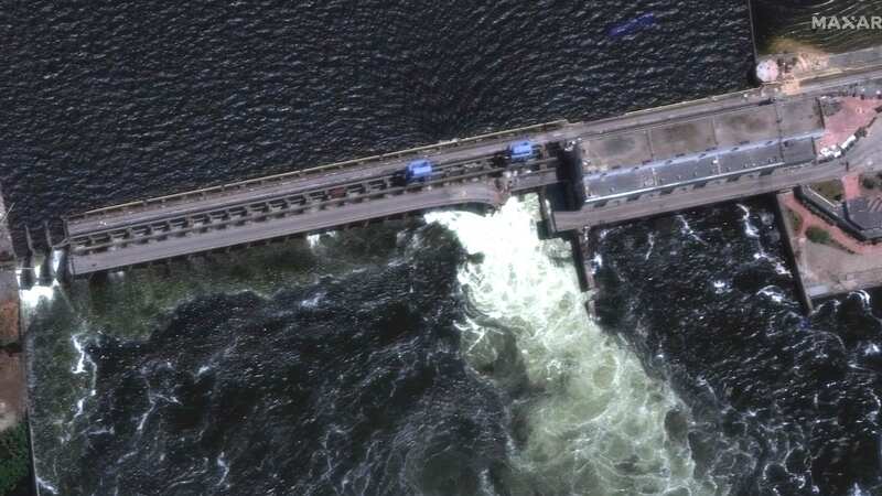 Nuclear disaster fears after dam in Ukraine explodes with 