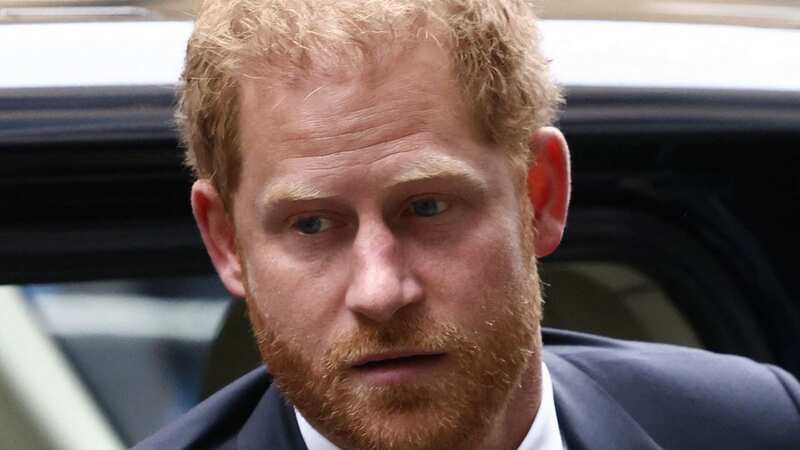 Prince Harry arriving at the High Court this morning (Image: AFP via Getty Images)
