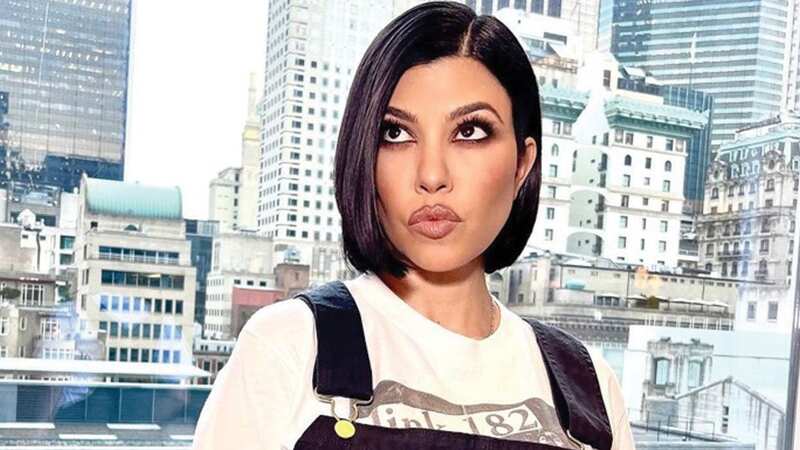 Kourtney Kardashian convinces fans she is pregnant with cryptic clue