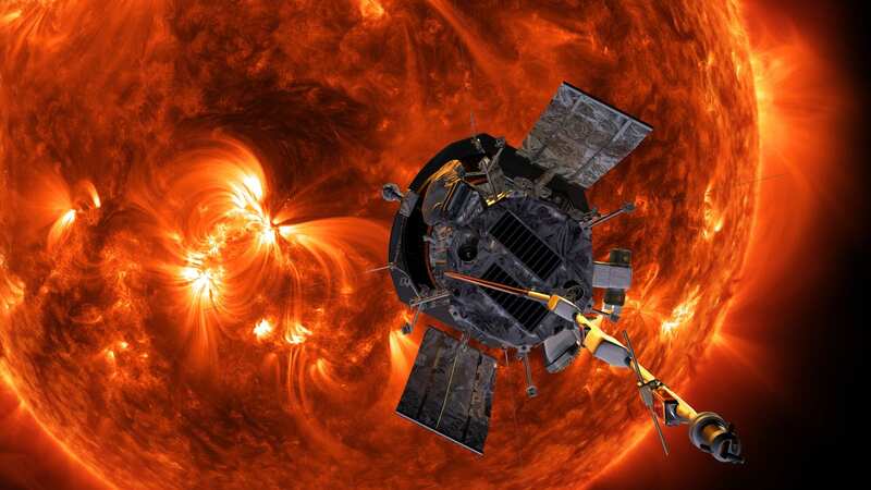 Parker was launched five years ago to make repeated, and ever closer, passes of the sun. (Image: SWNS)