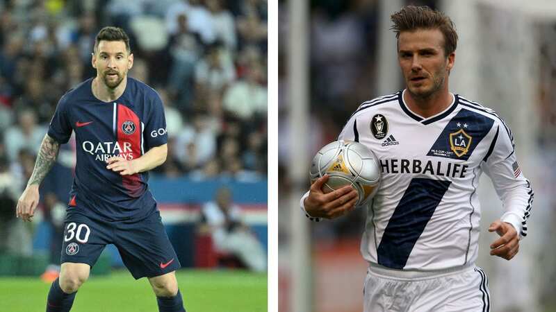 David Beckham is set to tempt Lionel Messi to America (Image: Getty Images)