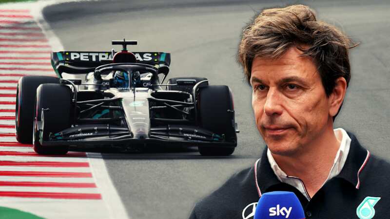 Mercedes performed well in Spain with a more traditional sidepod design (Image: Getty Images)