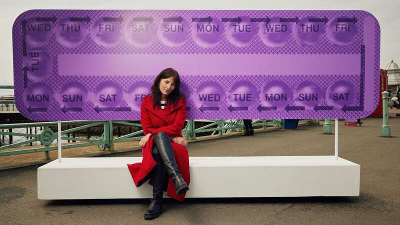 Davina examines issue of contraception for new show (Image: Tom Barnes / Channel 4)