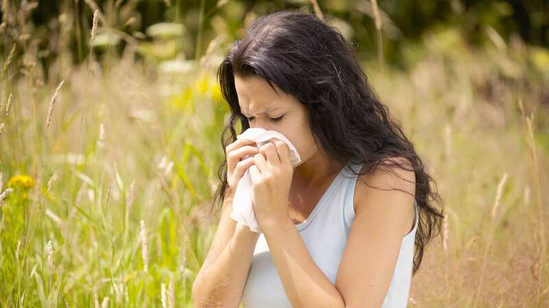 Hay fever sufferers will be impacted by a pollen bomb this weekend (stock photo) (Image: Getty Images/Cultura RF)