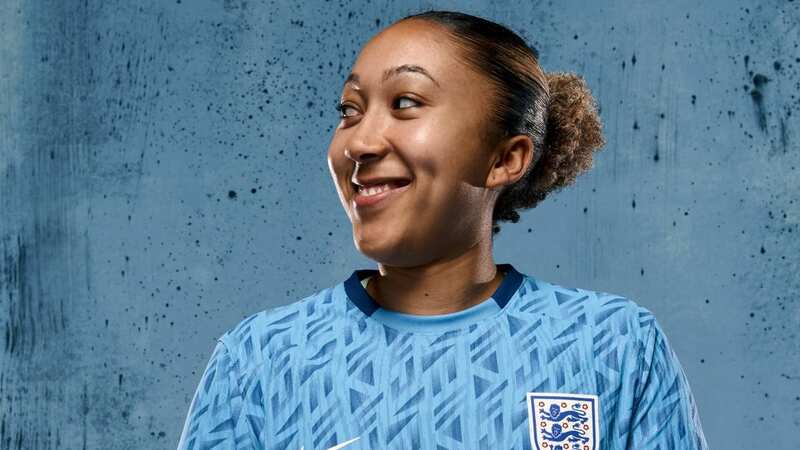 The Lionesses have unveiled their new light blue away kit (Image: @Lionesses/Twitter)