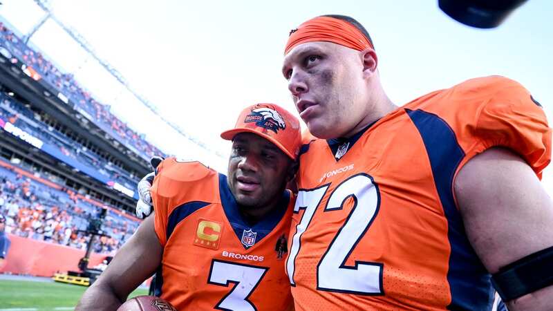 Russell Wilson has been criticised after a poor season with the Denver Broncos (Image: RJ Sangosti/MediaNews Group/The Denver Post via Getty Images)