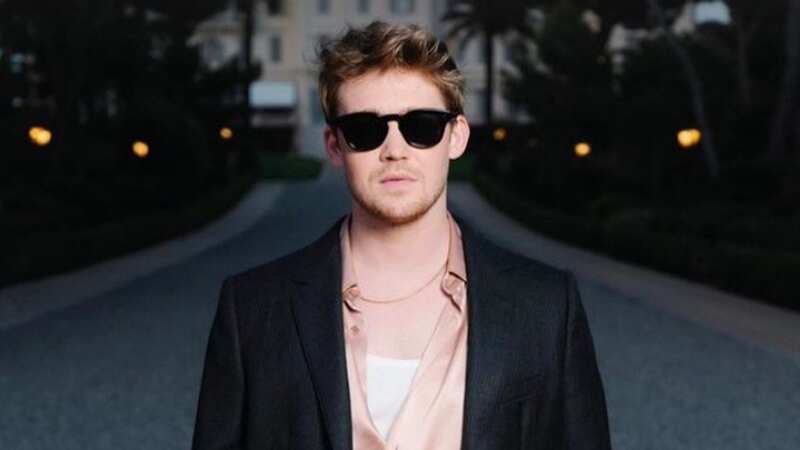 Joe Alwyn is said to be "disappointed" that he has been written about in a song (Image: Celine)