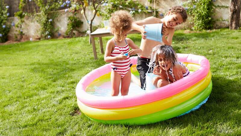 Many families will be getting the paddling pool out this weekend (Stock Photo) (Image: Getty Images/iStockphoto)