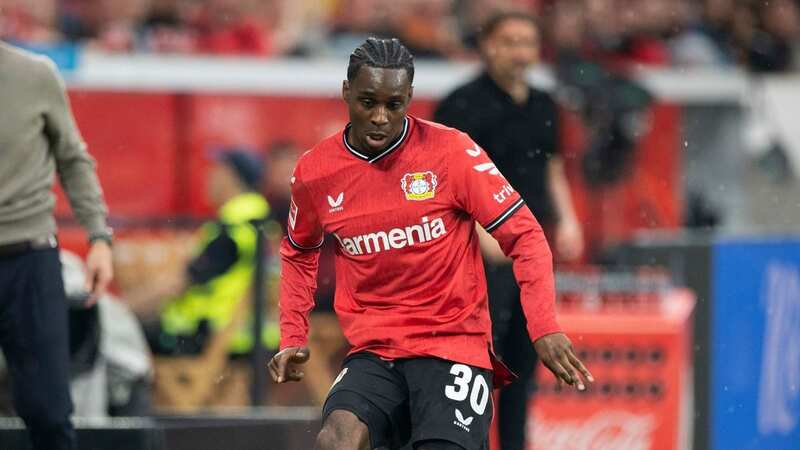 Jeremie Frimpong has impressed for Bayer Leverkusen this season (Image: Malte Ossowski/Sven Simon/picture-alliance/dpa/AP Images)