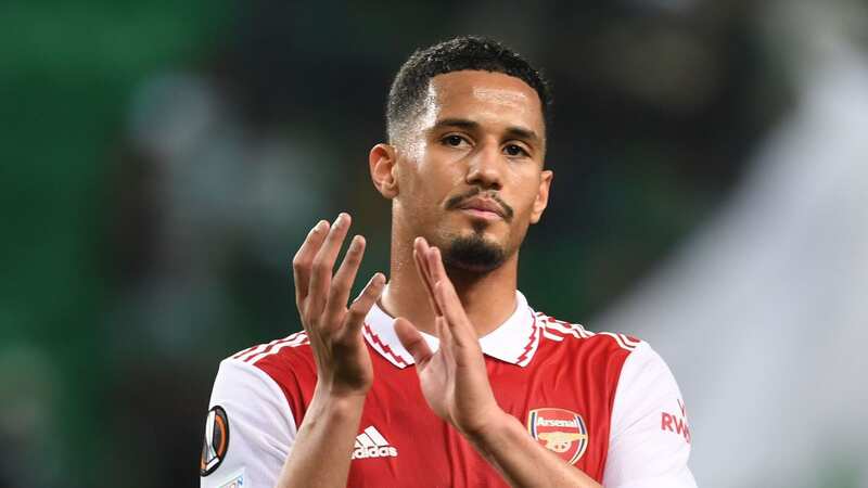 William Saliba has agreed a contract extension (Image: Stuart MacFarlane/Arsenal FC via Getty Images)