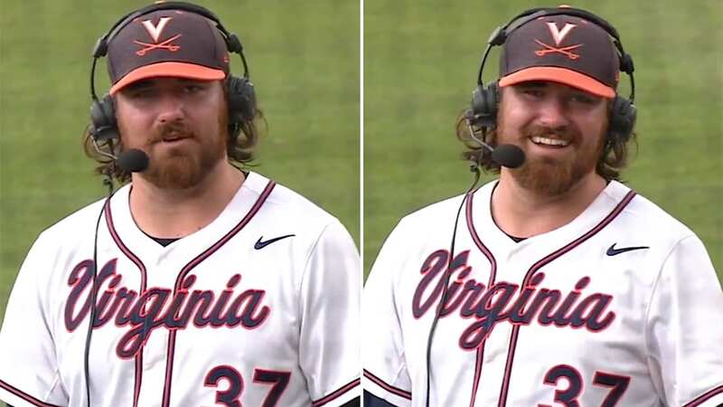 Stephen Schoch helped the Virginia Cavaliers secure a crucial win on Saturday (Image: @accnetwork/Twitter)
