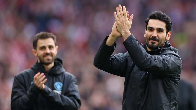 Silva and Gundogan coy on Man City futures after Treble win