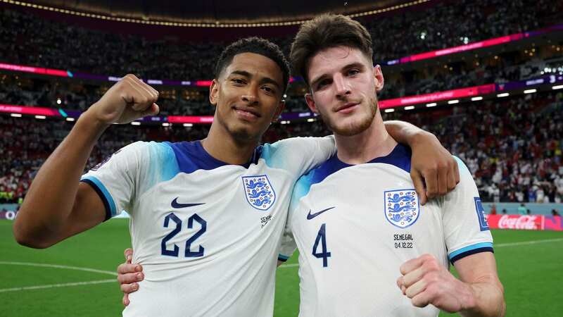 Rice and Bellingham lead seven England midfielders set for transfers