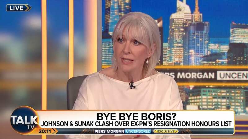Nadine Dorries took aim at the Prime Minister in a TV interview (Image: Piers Morgan Uncensored / TalkTV)