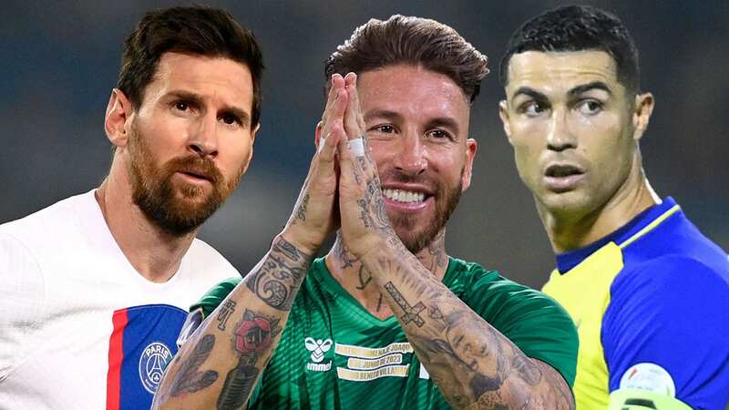 Sergio Ramos and Cristiano Ronaldo were teammates for nine seasons at Real Madrid (Image: Alvarad/EPA-EFE/REX/Shutterstock)