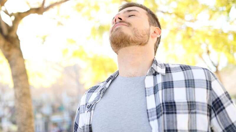 Practising breathing exercises can help you to relax (stock photo) (Image: scu)