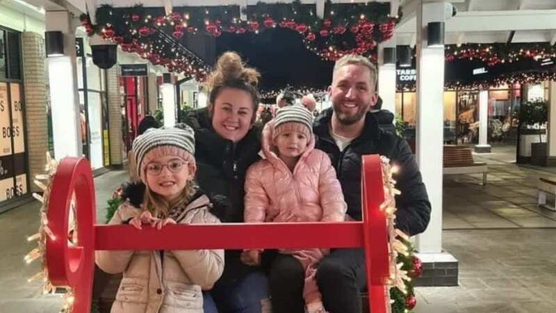 The family went on holiday as Kirsty