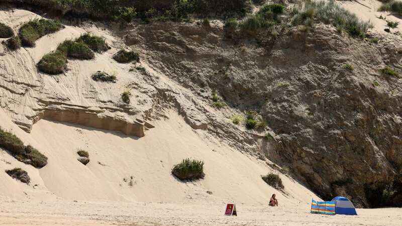 Holidaymakers have been issued a stark warning about dangers at one beach (Image: Greg Martin)