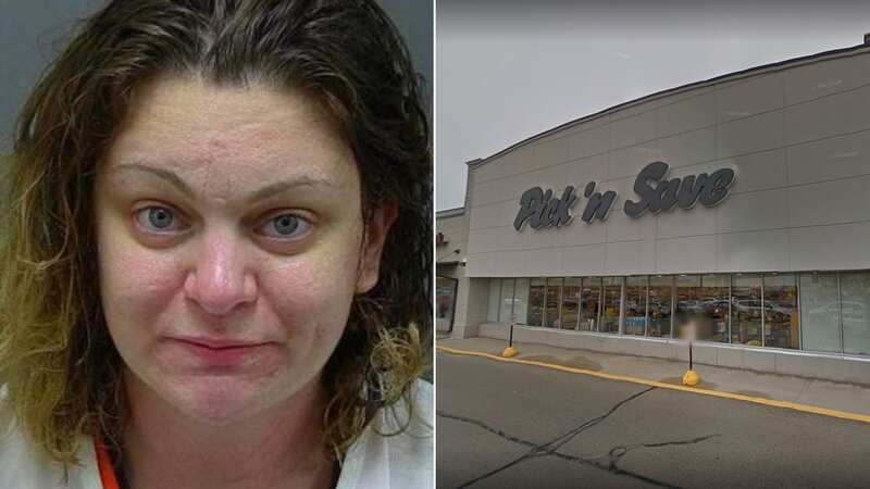 Kayla Koenig was allegedly caught on CCTV stealing $970.29 of food from self-checkout using skip-scan trick at a Pick 