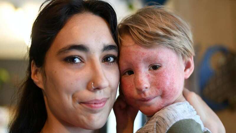 Ines Dias pictured with Gabriel (Image: Peterborough Telegraph / SWNS)