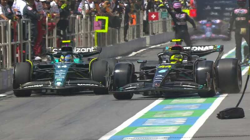 Alonso and Hamilton fought each other throughout the Canadian Grand Prix (Image: Getty Images)