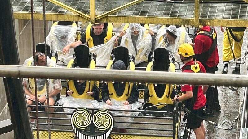 Rides came to an abrupt halt at Alton Towers (Image: Bradley Collett/MEN Media)