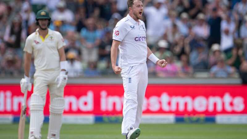 Ollie Robinson was the man to finally dismiss Usman Khawaja after the Australian scored a marvellous Ashes century (Image: (Photo by Visionhaus/Getty Images))