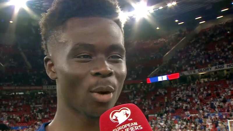 England hero Saka recalls how team-mate planned "perfect" North Macedonia goal