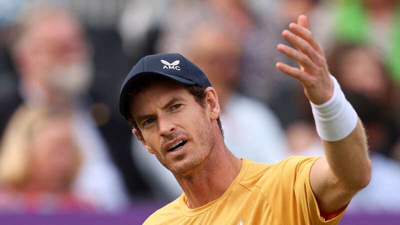 Andy Murray suffered defeat at Queen