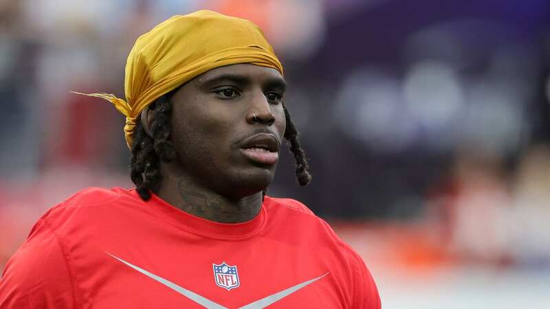 Police are reviewing footage of an alleged incident involving Miami Dolphins star Tyreek Hill. (Image: Ethan Miller/Getty Images)
