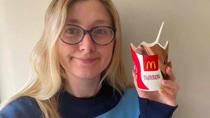 Mirror writer Amber loves the flavour of the new McFlurry (Image: Amber O