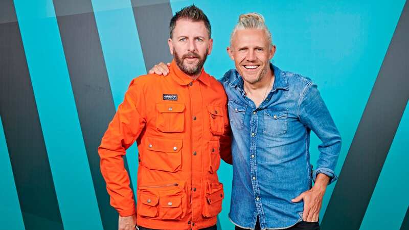 John Fendley hosted Soccer AM with Jimmy Bullard (Image: Sky UK Limited)