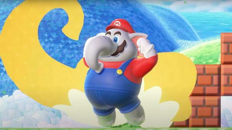 You too can witness how scary Elephant Mario is when Super Mario Bros. Wonder launches on Nintendo Switch later this year (Image: Nintendo)