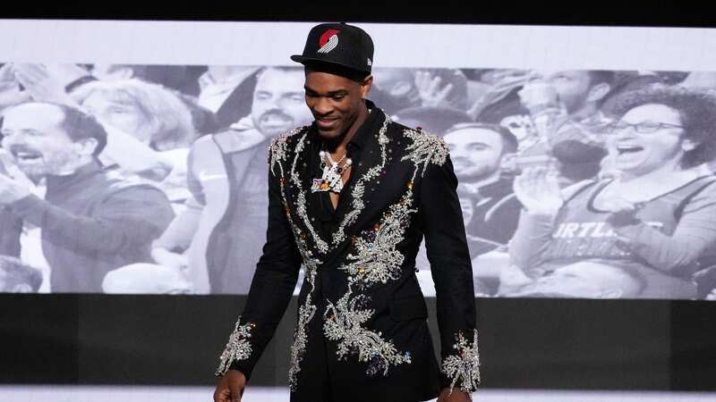 Scoot Henderson was the third player taken after Victor Wembanyama (San Antonio Spurs) and Brandon Miller (Charlotte Hornets) (Image: Getty Images)