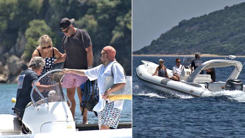 Kurt and Goldie enjoyed a Greek getaway