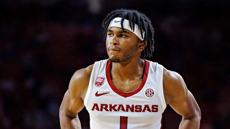 Ricky Council IV #1 of the Arkansas Razorbacks