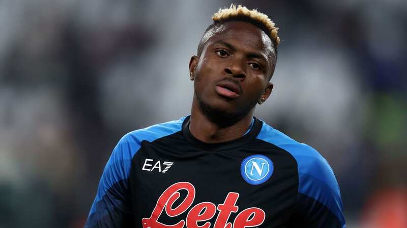 Victor Osimhen is in talks to sign a new contract with Napoli (Image: Marco Canoniero/REX/Shutterstock)