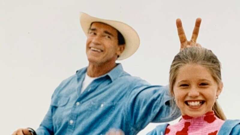 Arnold Schwarznegger and Katherine (Image: Instagram)