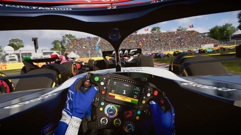 F1 23 VR review: an exhilarating experience with the Meta Quest 2