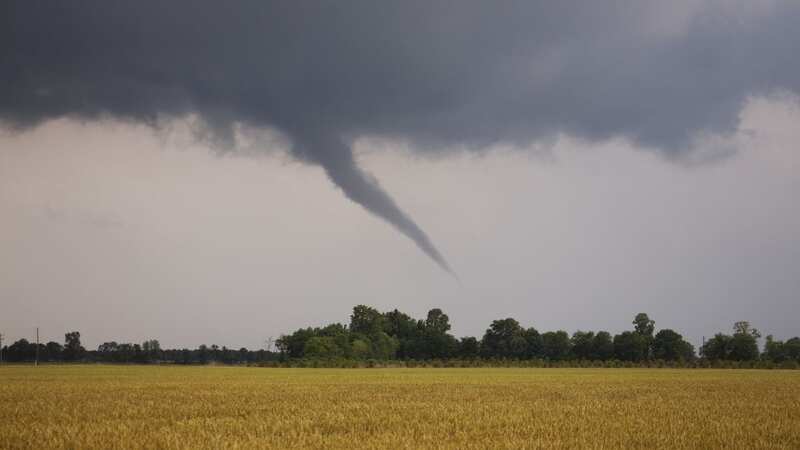 The UK has been warned of tornadoes this evening (Image: Getty Images)