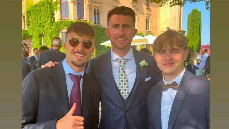 Laporte snubs all but two Man City stars in glamorous wedding