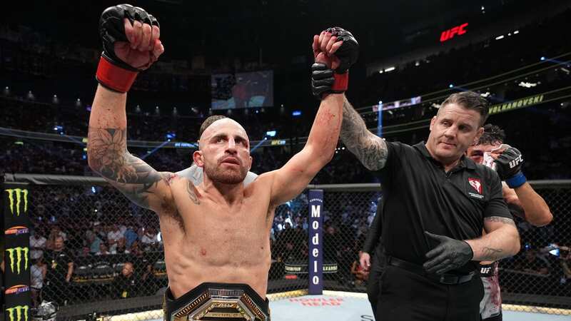Alexander Volkanovski is the man to beat in the UFC Featherweight division (Image: Getty Images)