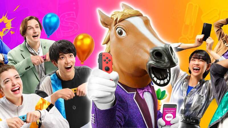 Horace the horse is your host through the menus of Everybody