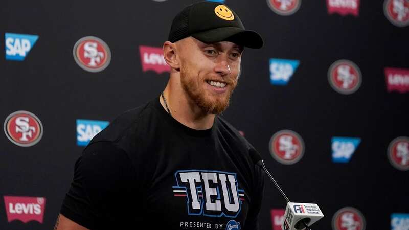 George Kittle believes his relationship with quarterback Trey Lance has improved immensely this offseason (Image: AP)