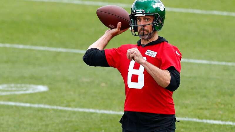 Aaron Rodgers completed a blockbuster trade to the New York Jets after 18-years with the Green Bay Packers (Image: Getty Images)