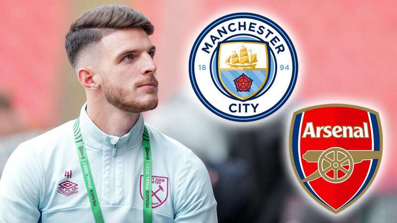 West Ham strongly believe Declan Rice has picked between Arsenal and Man City
