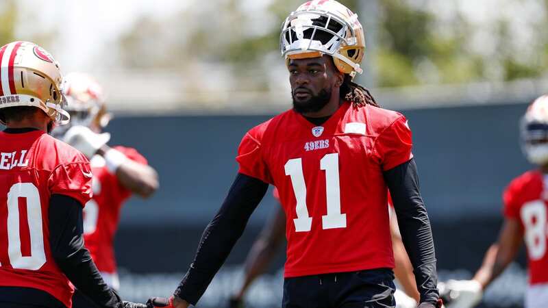 Brandon Aiyuk has impressed San Francisco 49ers teammates in training this summer. (Image: Icon Sportswire via Getty Images)