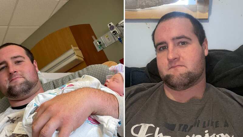 Patrick Proefriedt, 26, got into an argument with his wife and fired a crossbow, hitting their three-week-old daughter